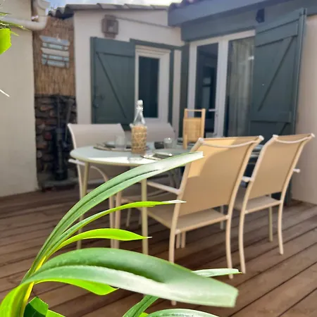 L Oustalet Maison Avec Spa Proche Mer Sérignan Extérieur photo