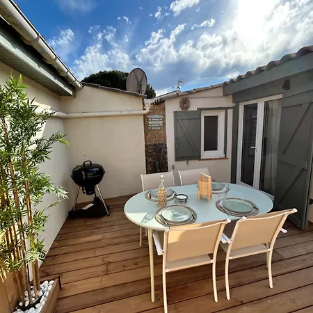 L Oustalet Maison Avec Spa Proche Mer Sérignan Extérieur photo